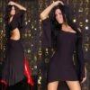 Sexy Cocktail-Kleid Club Gogo Schwarz